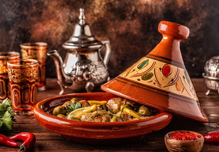תבשיל מרוקאי, מסעדת לה סקאלה קזבלנקה